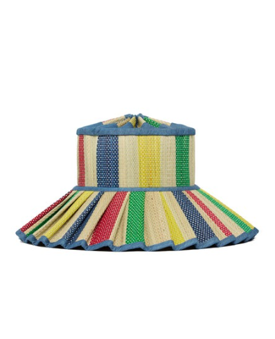Sun Bathe | Denim | Luxe Capri Hat
