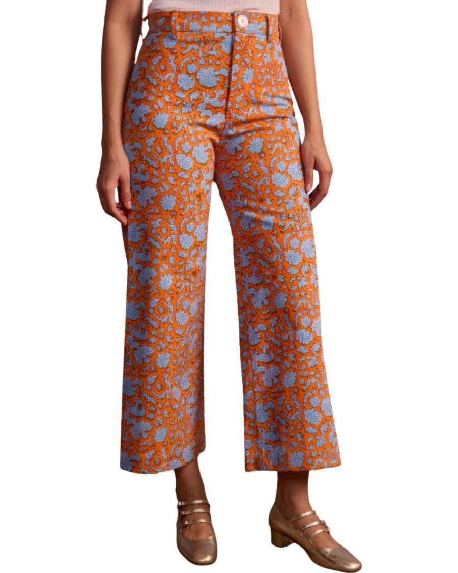 Floral Print Pants