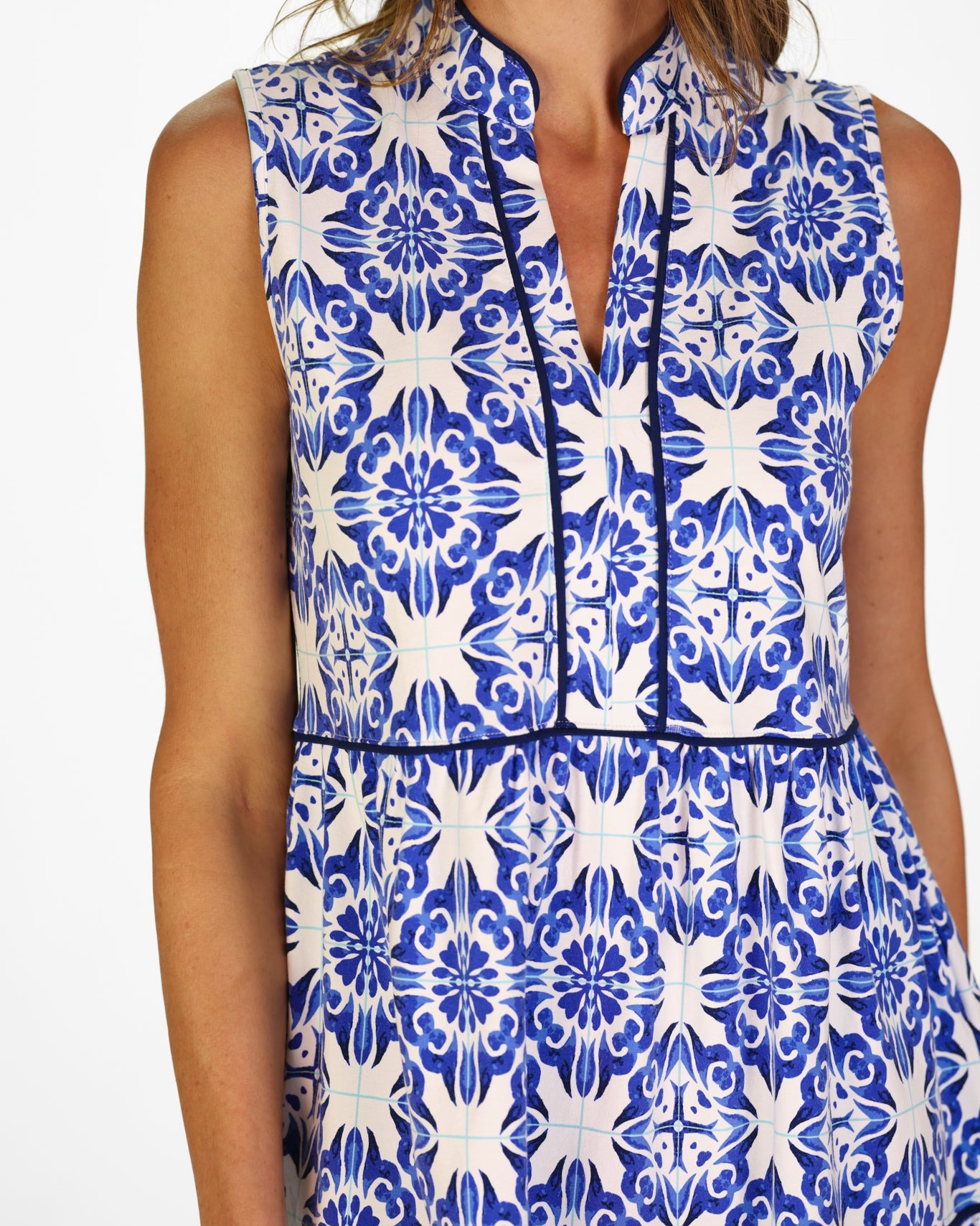 Robin Dress in Amalfi Tiles