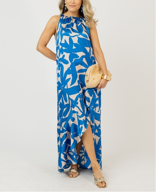 Paloma Slit Hem Maxi Dress