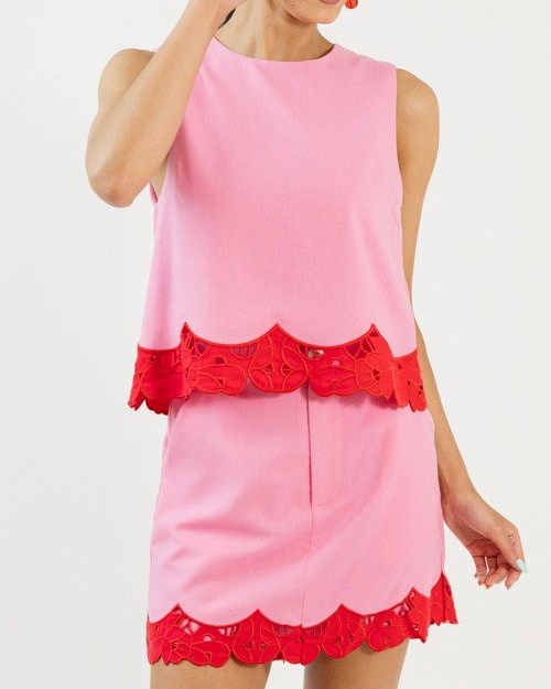 Lace Hem Set