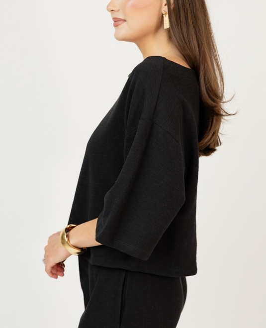 Boatneck Pants Set