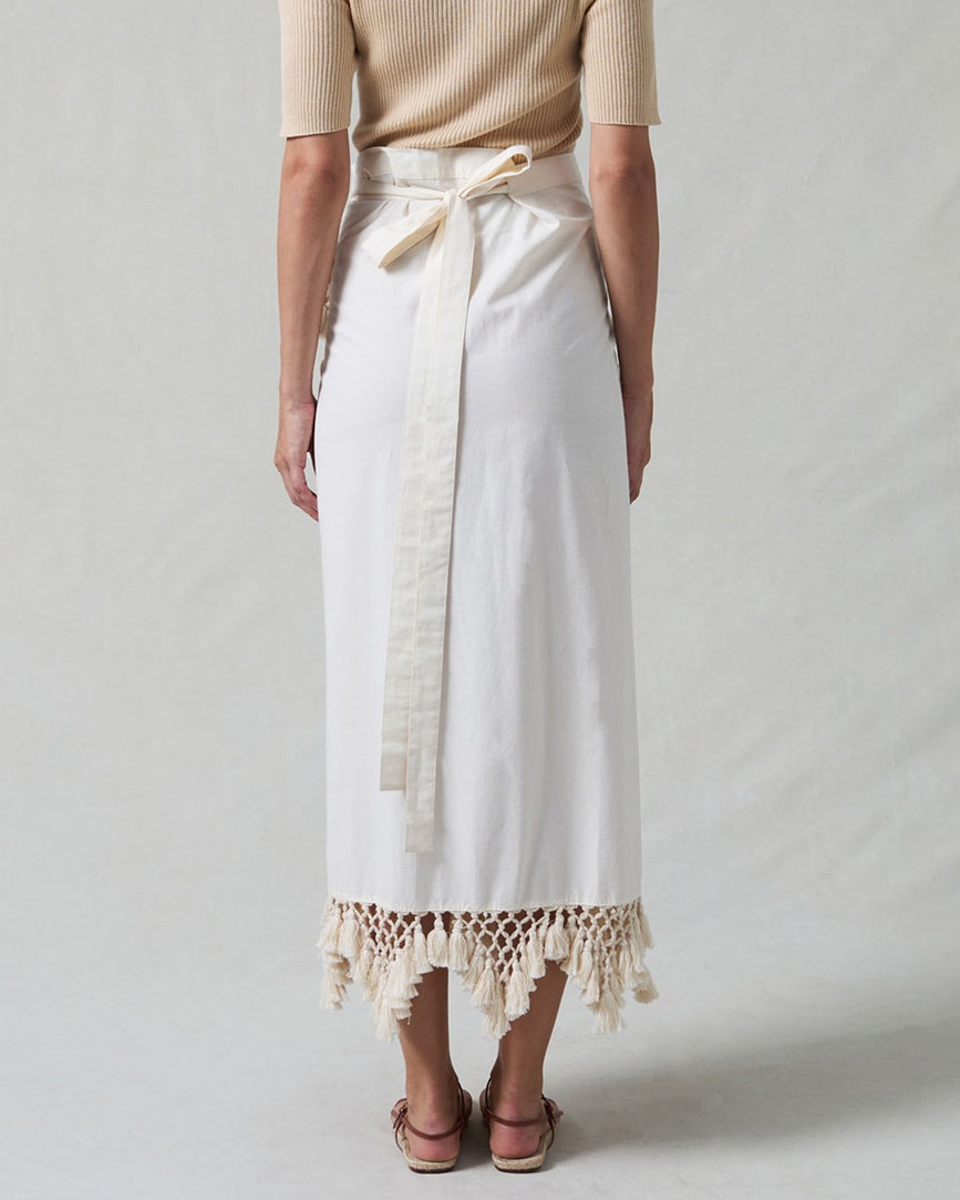 Crocheted Wrap Skirt