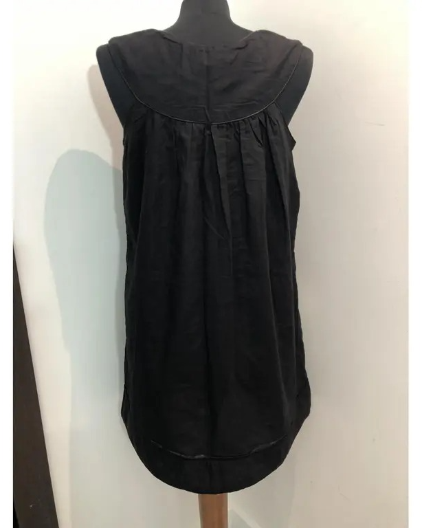 Round Neck A-Line Dress