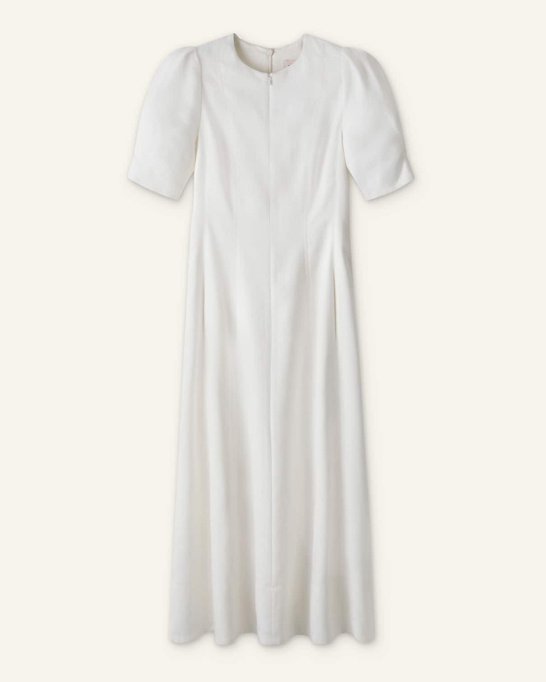 Fit + Flare Textured Weave Maxi Dress