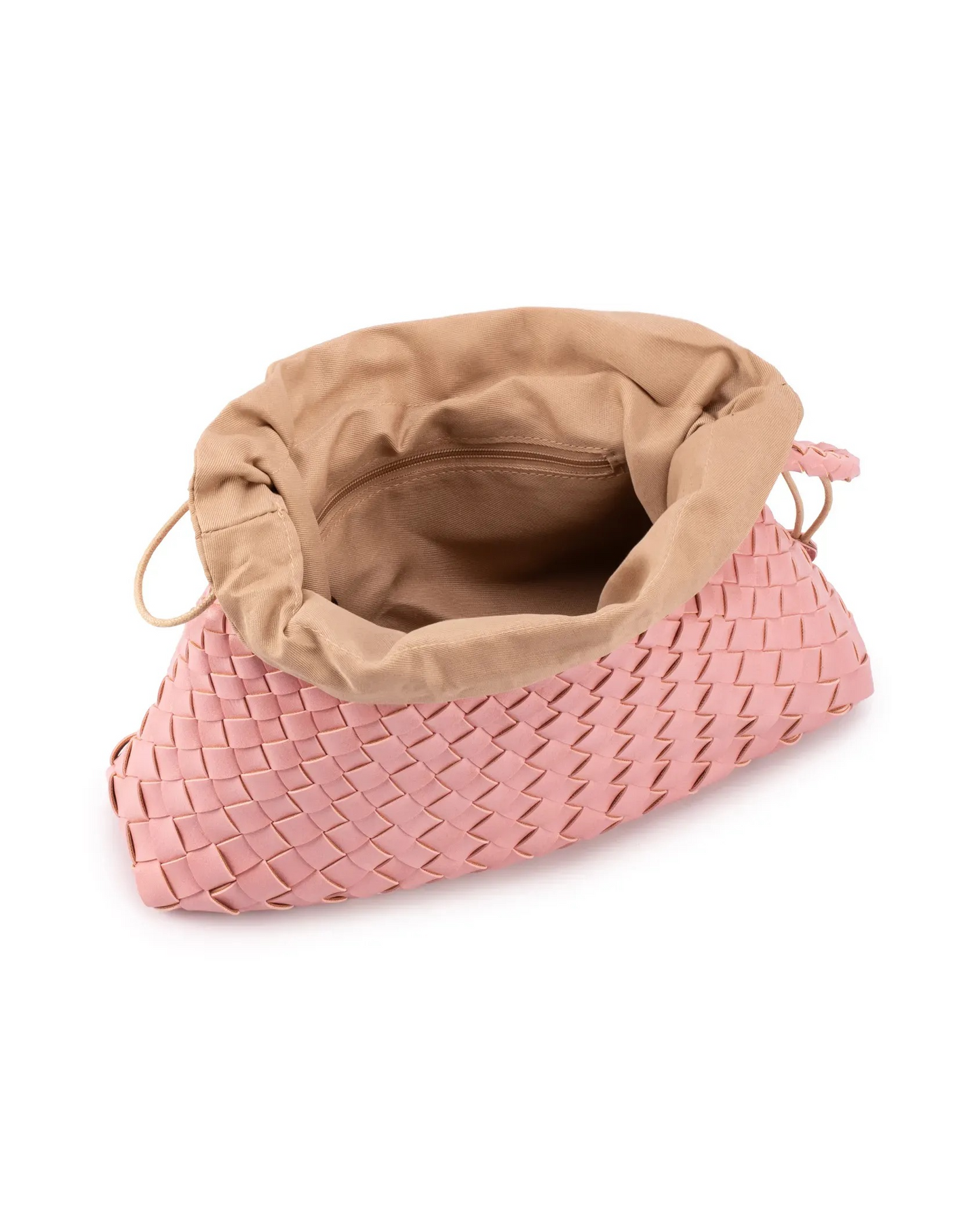 Woven Leather Shoulder Bag