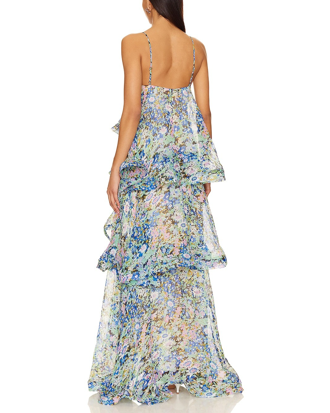 Floral Tiered Maxi Dress