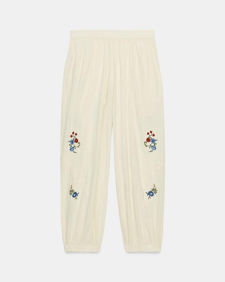 Embroidered Bloomer pants