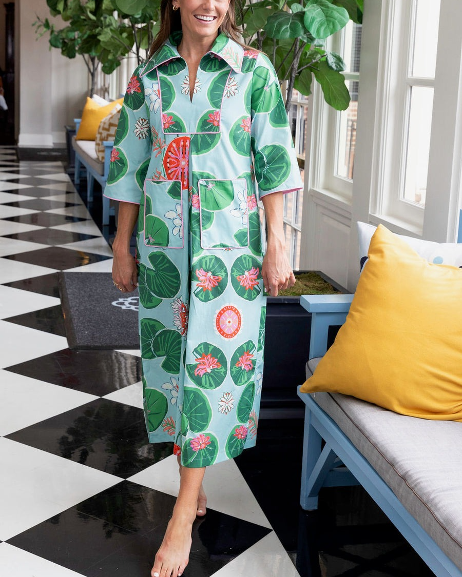 Oversized Butterfly Collar Dress