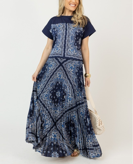 Paisley Skirt Set