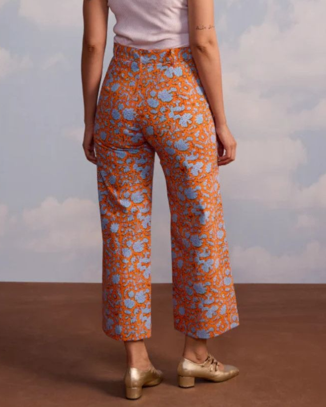 Floral Print Pants