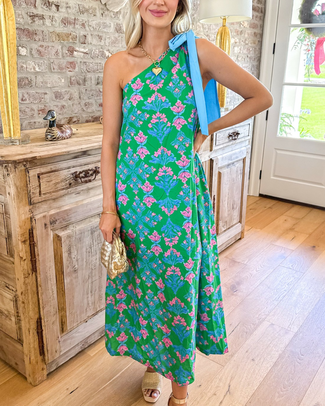 Alexa One Shoulder Maxi Dress