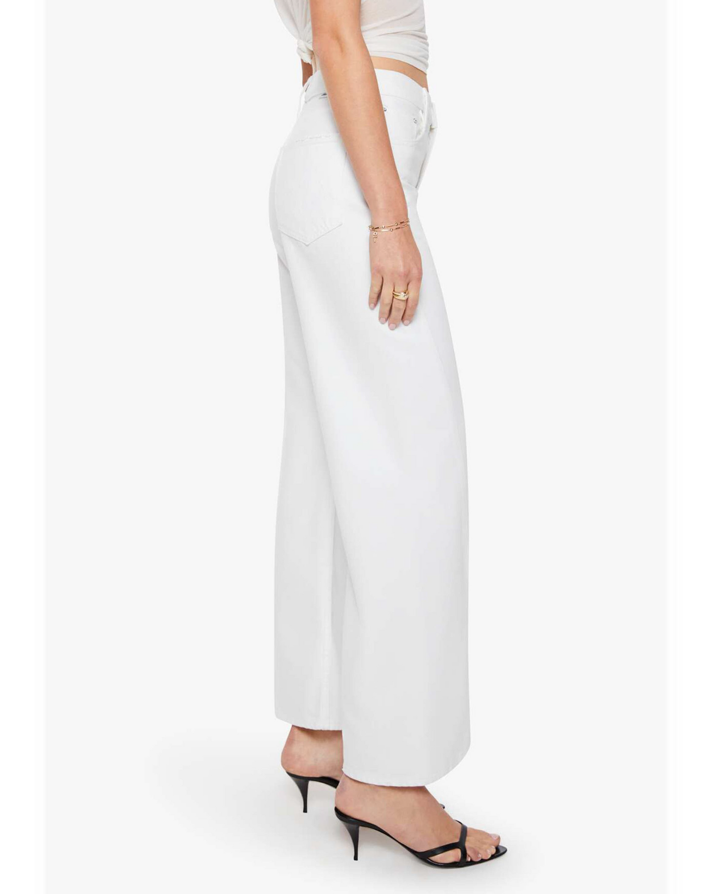 Twist High Waist Wide Leg Jeans